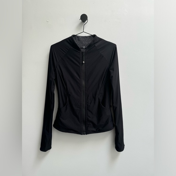 Lululemon Black ‘Find Your Bliss’ Jacket, Reversible - Size 6 - Picture 6 of 15